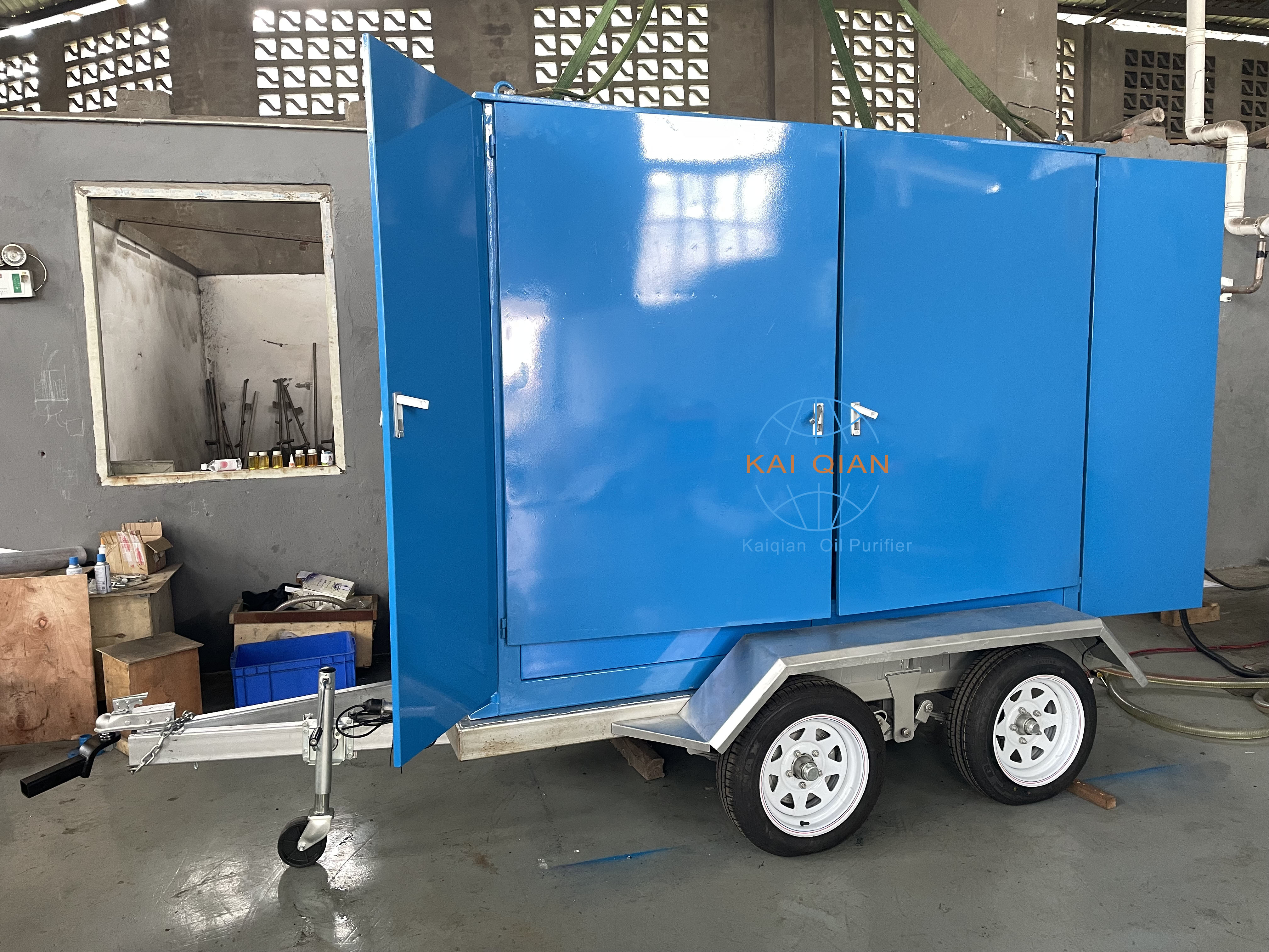 拖車式變壓器油真空濾油機 拖車式變壓器油真空濾油機