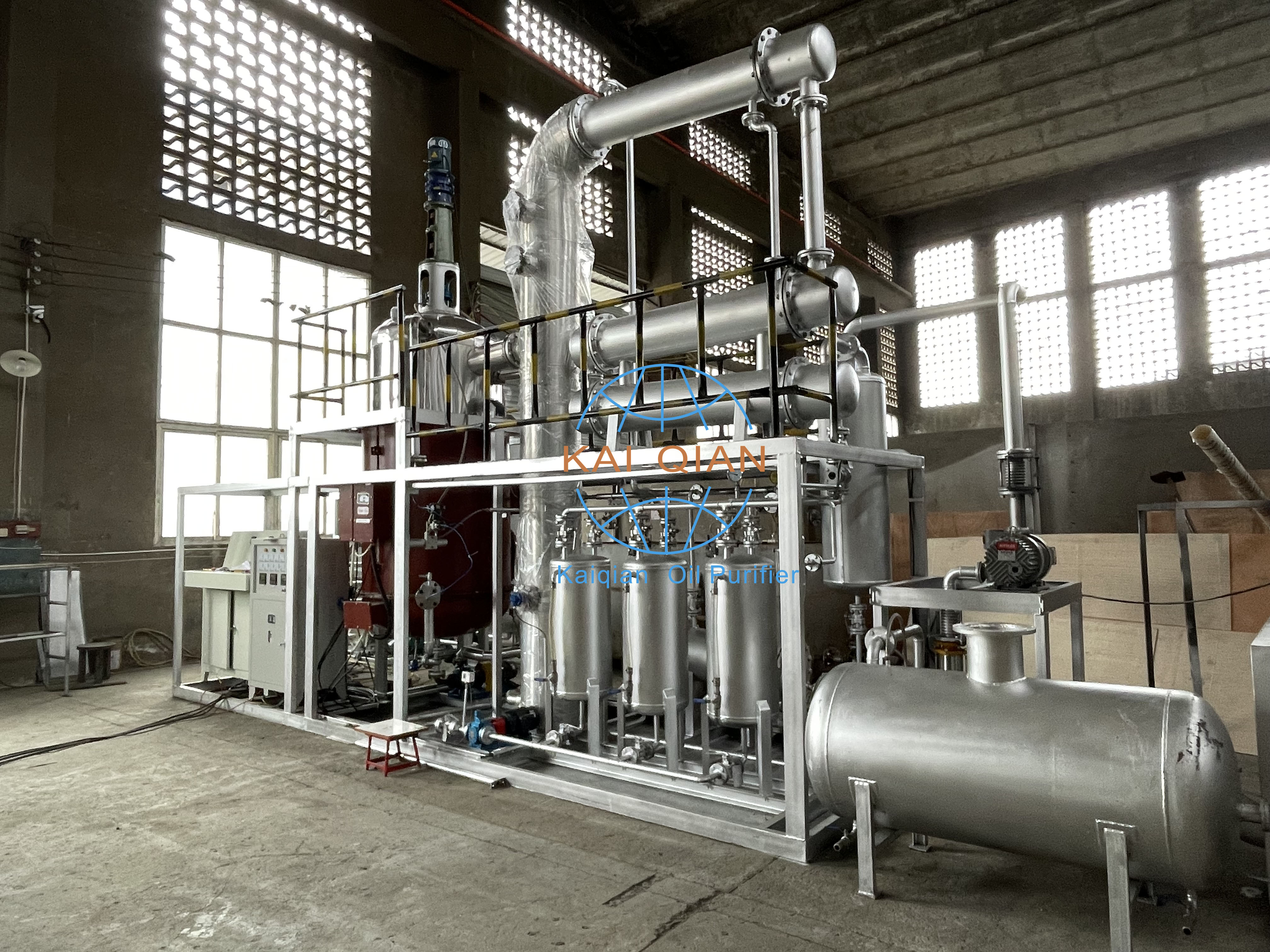 廢機油蒸餾柴油設備工藝介紹！(圖3)
